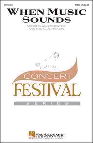 cover When Music Sounds TTBB choral sheet music cover